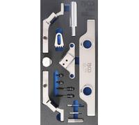BGS Garniture de servante d'atelier 1/3 : Jeu d'outils de réglage du moteur pour Opel / Saab / Chevrolet 2.0l / 2.4l - 9394