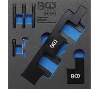 BGS Garniture de servante d'atelier 1/6 : Jeu d'outils de réglage d'arbre à cames pour Opel 2.0 CDTi - 9690