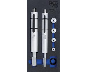 BGS Garniture pour servante d'atelier 1/3 : Jeu d'outils de centrage d'embrayage pour poids lourds 6 pièces - 6667