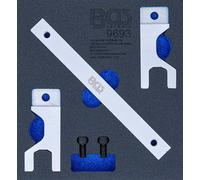 BGS Garniture pour servante d'atelier 1/6 : jeu d'outils de réglage de l'arbre d'équilibrage pour Mercedes-Benz OM651 - 9693