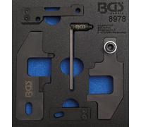 BGS Garniture pour servante d'atelier 1/6 : Jeu d'outils de réglage du moteur pour PSA / Toyota 1.0 / 1.2 VTi - 8978