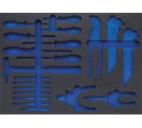 BGS Garniture pour servante d'atelier 3/3 vide pour art. 4038 - 4038-1