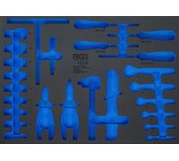 BGS Garniture pour servante d'atelier 3/3 vide pour art. 70218 - 7130-1