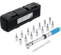 BGS technic BGS Jeu de clés dynamométriques, entraînement carré extérieur 6,3 mm (1/4"), 3 - 24 Nm, 16 pièces Quantité:1