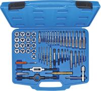 BGS Jeu de taraudage pouces 1/4" - 1/2" 56pcs - 70105