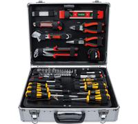 BGS Jeu d'outils Do it yourself dans un coffret en aluminium 129 pcs.