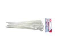 BGS technic Assortiment de colliers plastique blancs 4,8 x 250 mm 50 pièces BGS Quantité:1