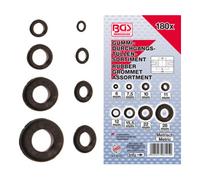 BGS technic Assortiment de passe-fil caoutchouc métrique 180 pièces BGS Quantité:1