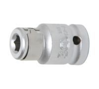 BGS technic BGS Adaptateur d'embout avec bille de retenue Entraînement carré 12,5 mm (1/2") Douille hexagonale 8 mm (5/16") Quantité:1