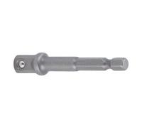 BGS technic BGS Adaptateur pour perceuses empreinte six pans mâle 6,3 mm (1/4") sur carré mâle 10 mm (3/8") Quantité:1