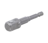 BGS technic BGS Adaptateur pour perceuses empreinte six pans mâle 6,3 mm (1/4") sur carré mâle 12,5 mm (1/2") Quantité:1