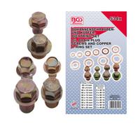 BGS technic BGS Assortiment de bouchons de vidange avec joints cuivre 534 pièces Quantité:1