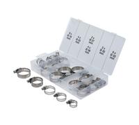 BGS 8055-1 | Assortiment de colliers de serrage | inoxydable | Ø 16-38 mm | 26 pièces