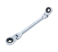 BGS technic BGS Clé à cliquet double articulée, avec têtes à profil E, SW E14 x E18 Quantité:1