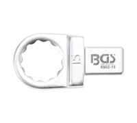 BGS technic BGS Clé annulaire 15 mm Empreinte 9 x 12 mm Quantité:1