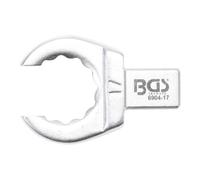 BGS technic BGS nnulaire ouverte 17 mm Empreinte 9 x 12 mm Quantité:1