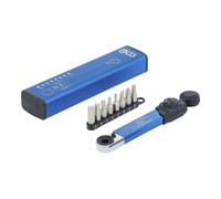 BGS ynamométrique sortie six pans creux 6,3 mm (1/4") 2 - 10 Nm avec jeu d'embouts 9 pces - 74295