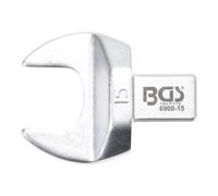 BGS technic BGS Clé plate 15 mm Empreinte 9 x 12 mm Quantité:1