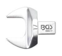 BGS technic BGS Clé plate 17 mm Empreinte 9 x 12 mm Quantité:1