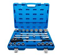BGS 1223 | Coffret de douilles douze pans | 20 mm (3/4") | 21 pièces