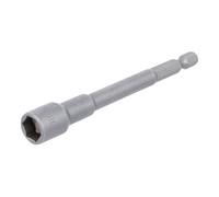 BGS technic BGS Douille à choc, six pans extra longue pour perceuses 6,3 mm (1/4") 10 mm Quantité:1