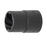 BGS technic BGS Douille spiralée/extracteur de vis 12,5 mm (1/2") 15 mm Quantité:1
