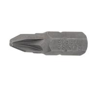 BGS technic Embout 8172 6,3 mm (1/4") cruciforme PZ2 – 25 mm – Quantité 1