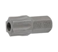 BGS technic BGS Embout longueur 30 mm 10 mm (3/8") profil T (pour TX) avec perçage T60 Quantité:1