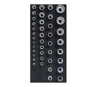 BGS technic KG – Jeu de douilles 12 pans – 6,3/10/12,5 mm – 40 pièces – 1/3 tiroir