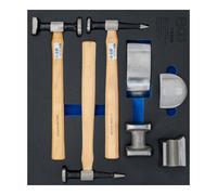BGS technic BGS Insert de servante d’atelier 2/3 : kit de débosselage carrosserie, 7 pièces Quantité:1