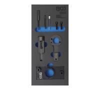 BGS technic BGS Insert de servante d'atelier 1/3 : Coffret de calage pour Opel 2.0 CDTi/EcoFLEX Quantité:1