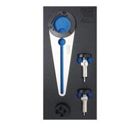 BGS technic BGS Insert de servante d'atelier 1/3 : Jeu de cales et d’outils de rotation de poulie pour vilebrequin pour BMW 2.5D Kraftmann Quantité:1