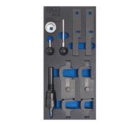 BGS Garniture pour servante d'atelier 1/3 : outils de réglage du moteur pour Porsche Panamera / Cayenne V8 8 pièces - 8835