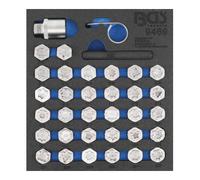 BGS technic BGS Insert de servante d'atelier 1/6 : Jeu d’outils de réglage pour Mercedes-Benz 35 pièces Kraftmann Quantité:1