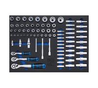 BGS technic BGS Insert de servante d'atelier 3/3 : Jeu de douilles 80 pièces Quantité:1