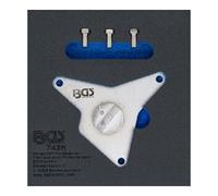 BGS technic BGS Insert pour servante d’atelier 1/6 : outil de réglage arbre à cames, pour Alfa Romeo, Fiat, Lancia 1,4 L MultiAir Turbo Quantité:1
