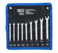 BGS technic BGS Jeu de clés mixtes 4 - 10 mm 9 pièces Quantité:1
