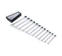 BGS technic BGS Jeu de clés mixtes à cliquet 8 - 19 mm 12 pièces Quantité:1