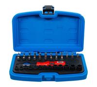 BGS Jeu de tournevis à frapper sortie carré extérieur 6,3 mm (1/4") 36 pces - 72005
