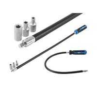 Tournevis flexible - L 500 mm avec 3 douilles
