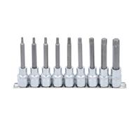 BGS technic BGS Jeu d'embouts, entraînement carré intérieur 12,5 mm (1/2"), profil T (pour TX), 9 pièces Quantité:1