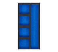 BGS technic BGS Plateau pour servante d’atelier 1/3, vide : 5 compartiments, 408 x 189 x 32 mm Quantité:1