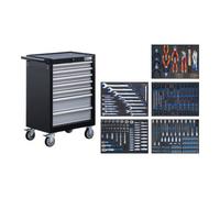 Servante d'atelier, 7 tiroirs avec 246 outils