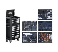 BGS technic BGS Werkstattwagen Profi Standard Maxi, 12 tiroirs, avec 263 outils Quantité:1