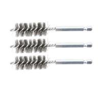 BGS technic KG Brosse en acier 3078-17-S 17 mm 6,3 mm (1/4") 3 pièces