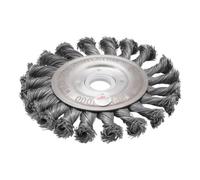 BGS 3985 | Brosse plate | brosse ronde tressée | Ø 115 mm