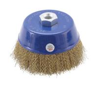 BGS technic Brosse ronde réception M14 x 2 Ø 125 mm x 75 mm BGS Quantité:1