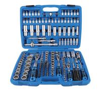 Jeu de clés à douille pour serrure à engrenage et accessoires BGS TECHNIC - 6,3 mm / 10 mm / 12,5 mm - 192 pièces - 2247