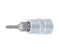 BGS technic Douille à embouts 2356 – 6,3 mm (1/4") profil T (TX) avec perçage T8 – 1 pièce