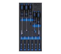 BGS technic KG - Jeu de tournevis BGS 4131 - 11 pièces - Insert servante 1/3 tiroir